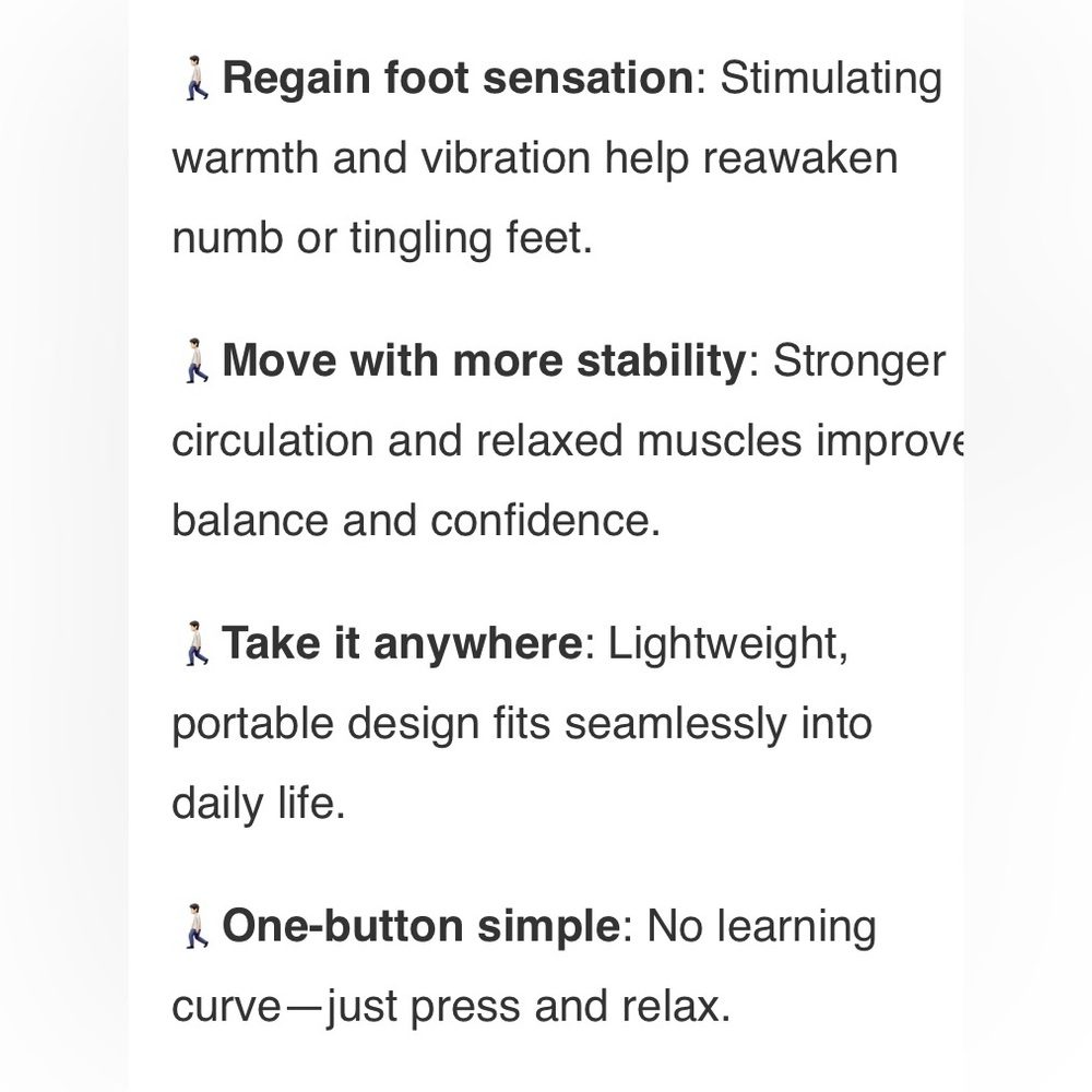 Cordless ankle & foot heated massager to ease pain, increase circulation NIB - Picture 2 of 10